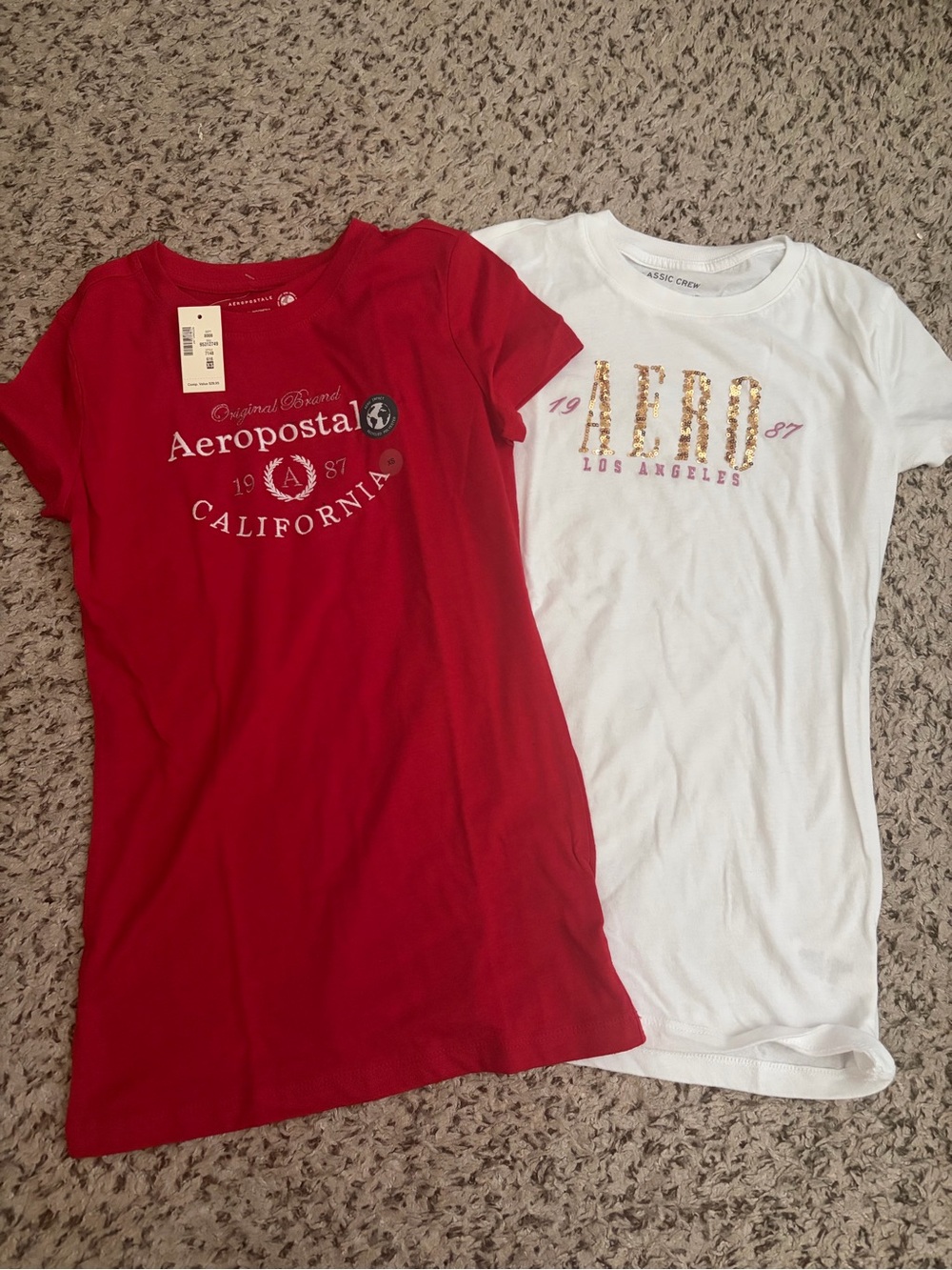Aeropostale Bundle of 2 logo shirts